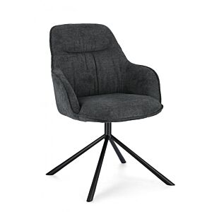 BIZZOTTO Fotelj GRANT PU DARK