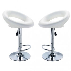 Barska stolica KENDAL bijele boje HF807123-BIAN