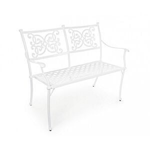 Vrtna klupa GIGLIO bijela