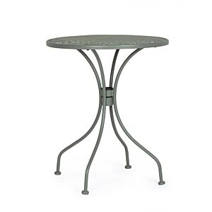 Okrugli vrtni stol LIZETTE tamnomaslinasti D60