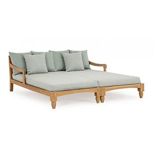 Vrtni SET2 LOUNGE BALI AQUA - FSC tikovina