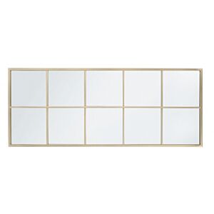 OGLEDALO S OKVEROM WINDOW NUCLEOS GOLD 125X50