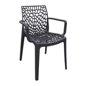 Vrtna stolica DARLENE siva - slagajuća