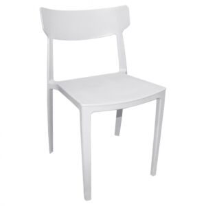 Vrtna stolica DEBBY bijela - slagajuća