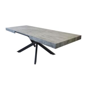 Raztegljiva miza DARREN v antracitni barvi 160/240 X 90