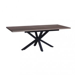 Raztegljiva vrtna miza GARFIELD 160/200 x 90 – siva z učinkom cementa