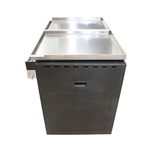 Profesionalni plinski roštilj iz Inoxa 100x60 cm