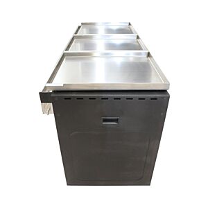 Profesionalni plinski roštilj iz Inoxa 180x71 cm