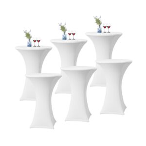 Elastičen prt za catering visoko barsko zložljivo mizo (premer 60-65 cm)