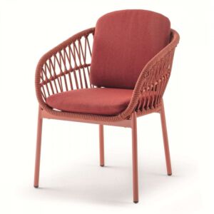 Vrtna fotelja ELBA ROPE s jastucima