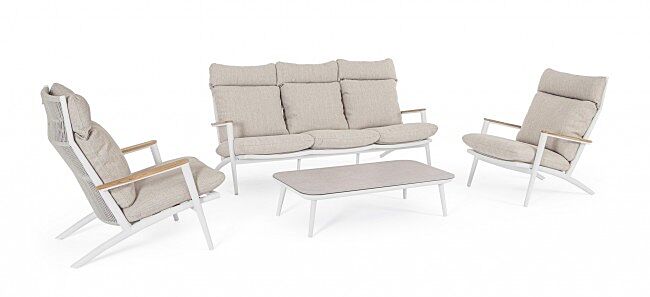 Vrtna garnitura IBISCO bela – WG20 primerna za vaš vrt