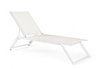 Ležaljka KAYLAN s kotačima u bijeloj boji CX21