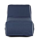 Fotelja na napuhavanje RIHANNA u plavoj boji za van