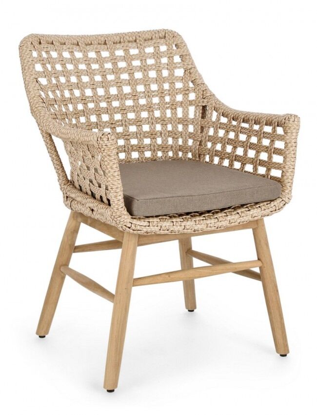 Vrtna fotelja WILSON u prirodnoj boji