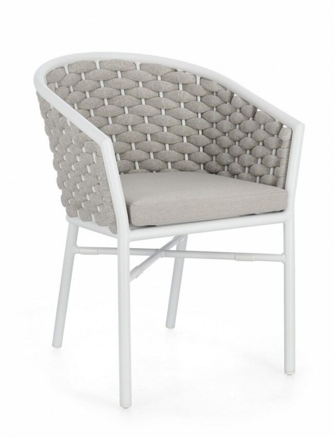 Fotelja od ratana MARGALIDA bijela - 0666081