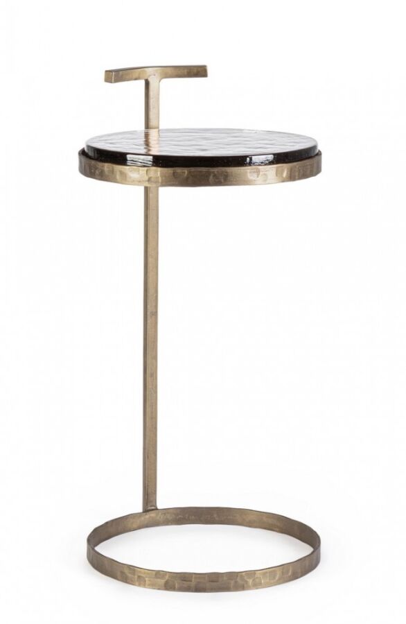 Klubska mizica ZAYLA v medeninasti barvi H64