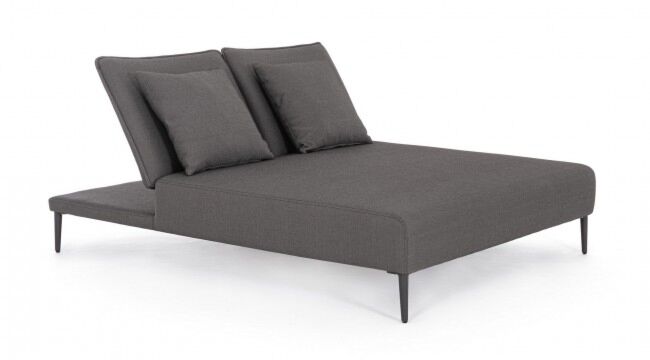 Dvostruka ležaljka VIPER antracit QS22/ANTR