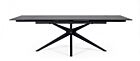 Stol na razvlačenje AIRA 160-240X90 crni 