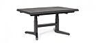 Raztegljiva vrtna miza ROBERT 143/183X88 antracit JX55 z regulacijo višine