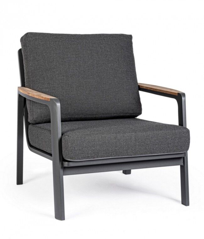 Vrtna fotelja JALISCO antracit WG21