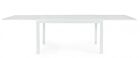 Raztegljiva miza CLIV – bela (aluminij), 135/270×90