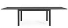 Raztegljiva miza CLIV – antracit (aluminij), 135/270×90