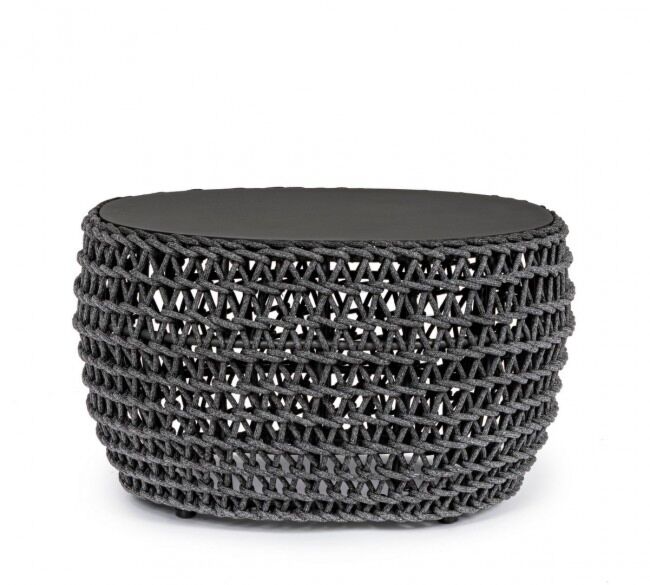 Vrtni stolić CUYEN 64X64 antracit boje