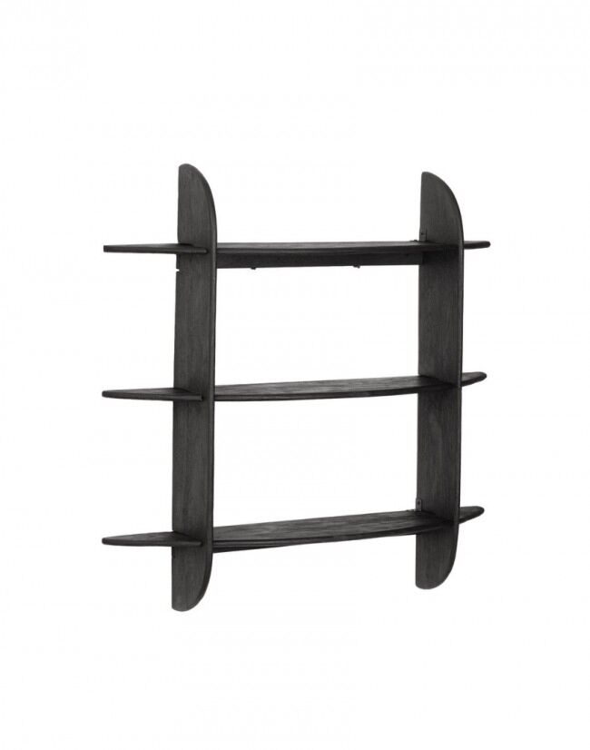 Polica 3P WESTWOOD črna