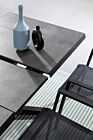 Raztegljiva vrtna miza ROBERT 143/183X88 antracit JX55 z regulacijo višine