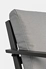 Vrtna garnitura SET4 LOUNGE HARLEY s jastucima antracit YK13