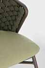 Vrtna stolica HARLOW maslinaste boje QS24