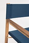 Redateljska stolica NOEMI u plavoj boji