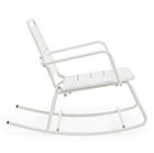Vrtna fotelja na ljuljanje LILLIAN bijela