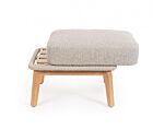 Tabure otoman TAMIRES s bež jastukom