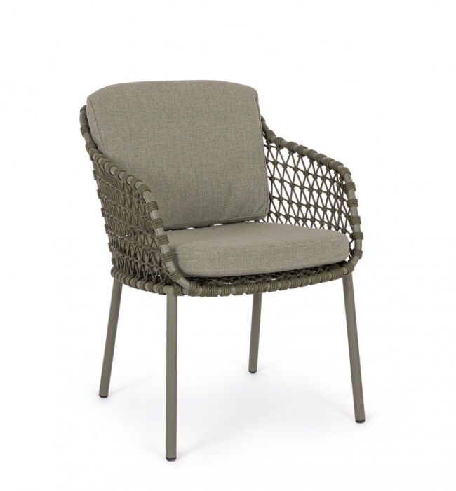 Vrtna stolica IVISSA zelena s jastucima