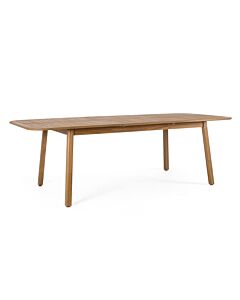 BIZZOTTO raztegljiva vrtna jedilna miza DANUBIO 180&ndash;240 &times; 100 FSC