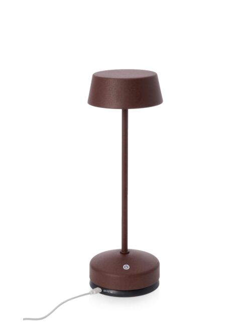 BIZZOTTO Led namizna svetilka ESPRIT rjava H33