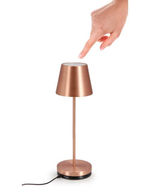BIZZOTTO Led namizna svetilka ETNA bronasta barva H38