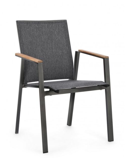 BIZZOTTO Vrtni stol CAMERON antracit GK52