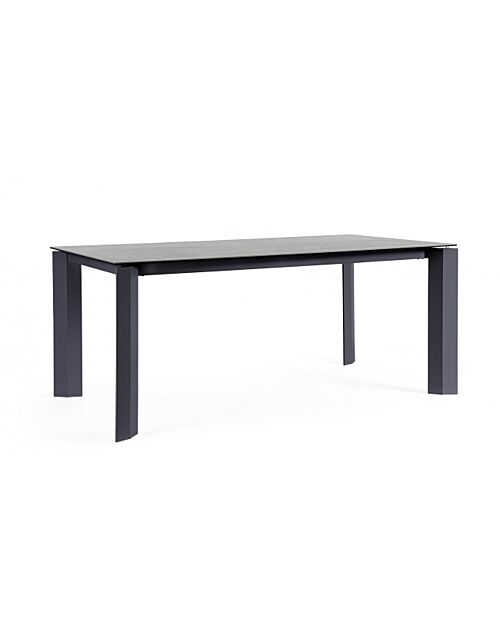 BIZZOTTO Vrtna jedilna miza OTAVIO 180X95 antracit WG21
