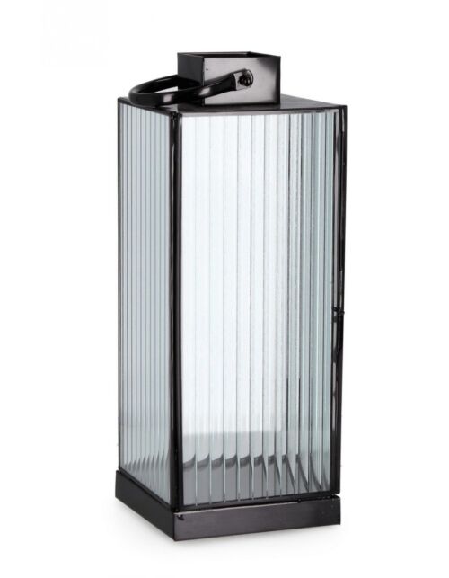 TEHRI LAMPION PROZORAN CRNI H37.5