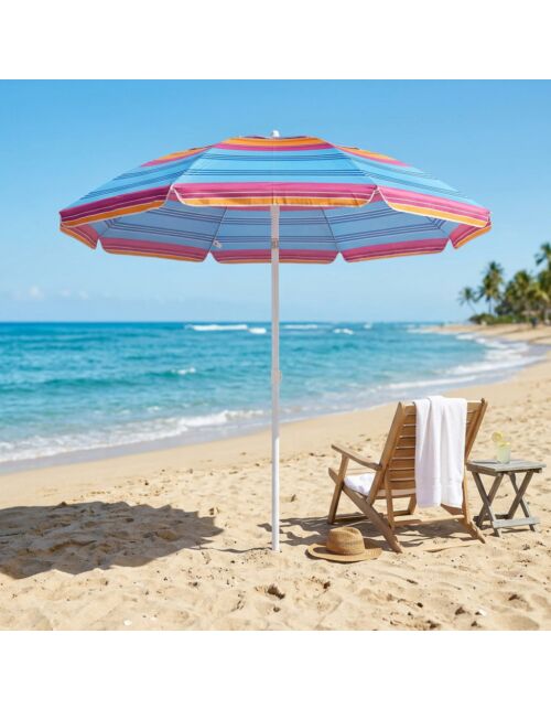 Senčnik za plažo 200 cm – različne barve