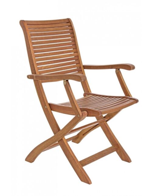 Drvena vrtna relax fotelja NOEMI - bagrem 0805123