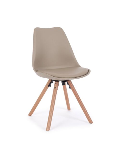 BIZZOTTO jedilni stol NEW TREND tortora z blazino