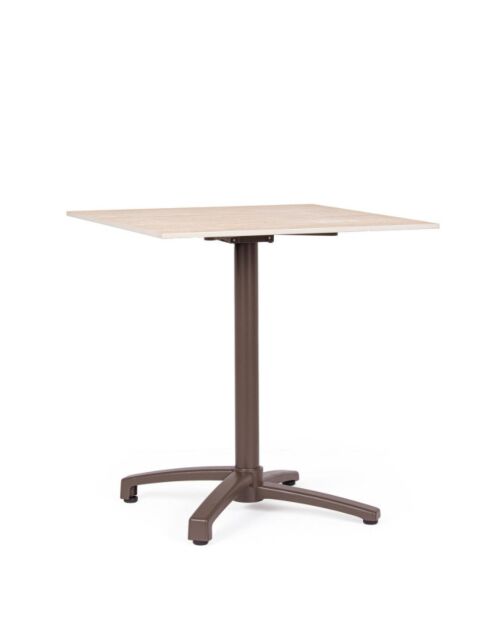 BIZZOTTO vrtna miza CLARET 70 × 70 chocos