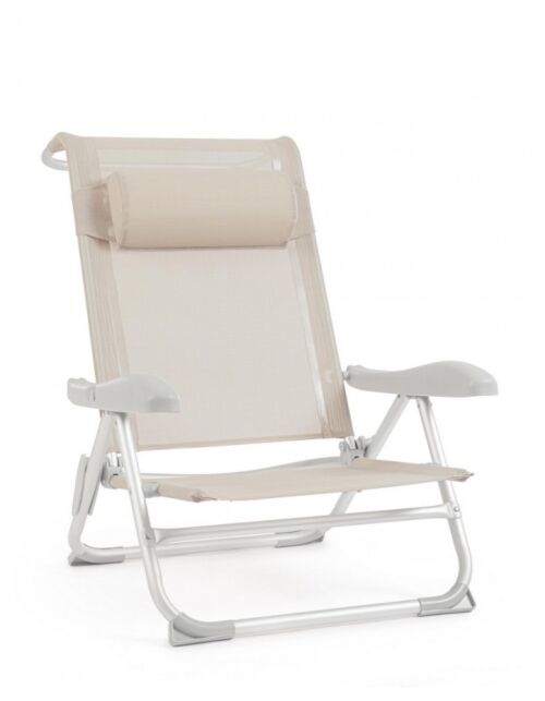 CAYO sklopiva fotelja u svijetlo sivoj boji