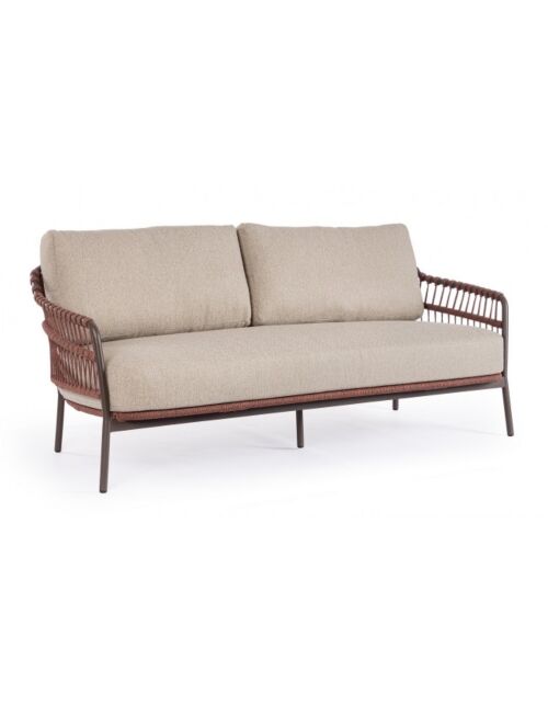 Vrtna sofa – trosjed TALAIA JAVA s jastucima