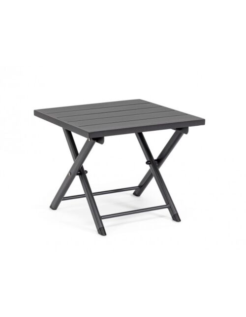 Sklopivi vrtni stolić TAYLOR 44X43 tamno sivi