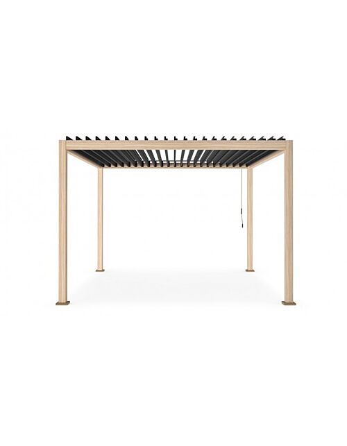 Pergola OCEAN 3.6X3.6 natural - antracit