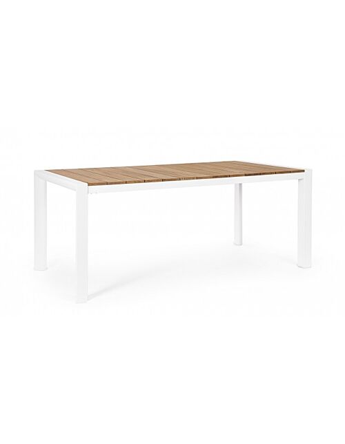 BIZZOTTO Vrtna miza CAMERON 180X90 bela GK50